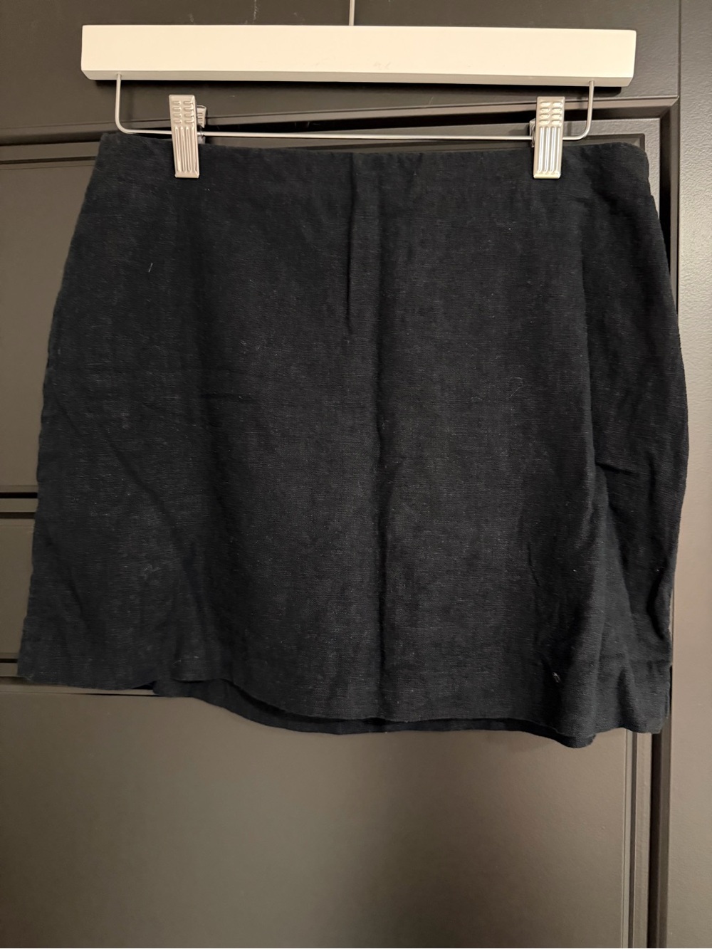 Abercrombie & Fitch Scarlett Ultra High Rise Mini Skort Black Size S